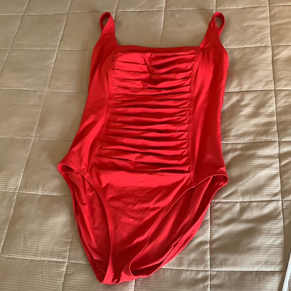 Calvin Klein Red One piece swim suit